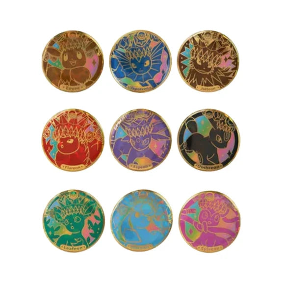 Coffret Pins Pokémon S.Chinese - Badge Set Terastal Gathering CSV9.5c CN