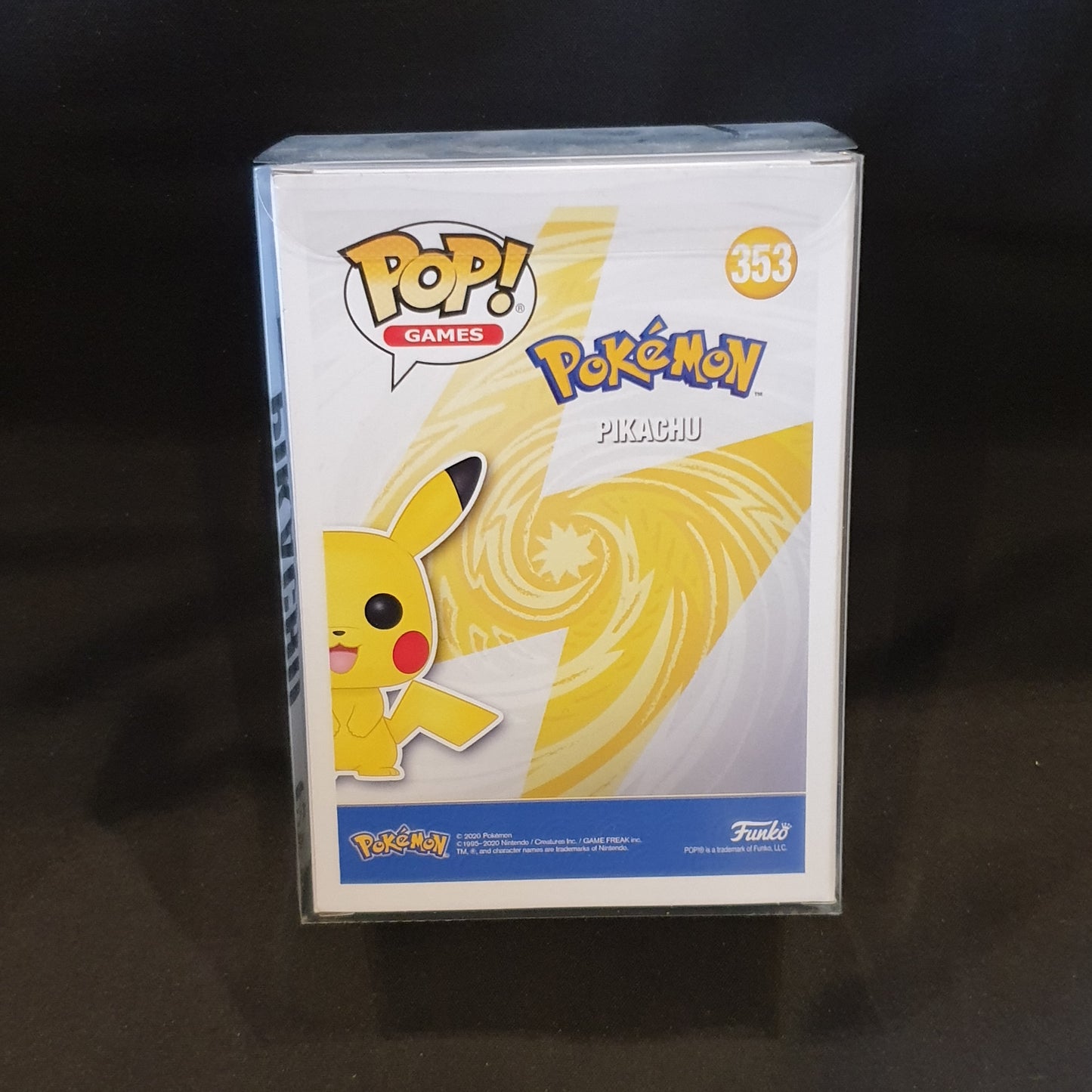 Pop Pikachu 353 flocked Micromania exclu