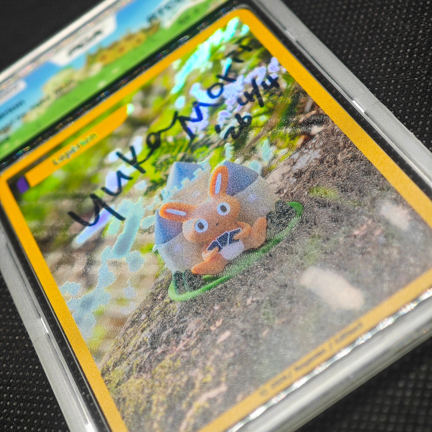 Carte gradée PCA Lapérion signed by Yuka Morii RTCG