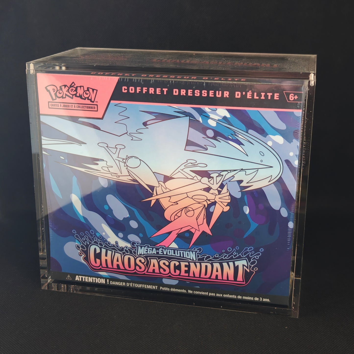 Pack promo 1 ETB ME04 Chaos Ascendant + acrylique
