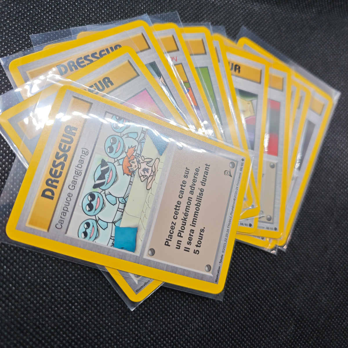 Gros lot de 43 cartes co/unco Ploukémon set de base ed 2