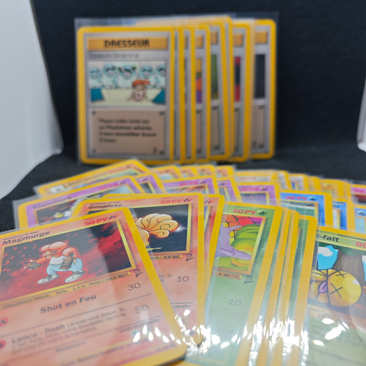 Gros lot de 43 cartes co/unco Ploukémon set de base ed 2