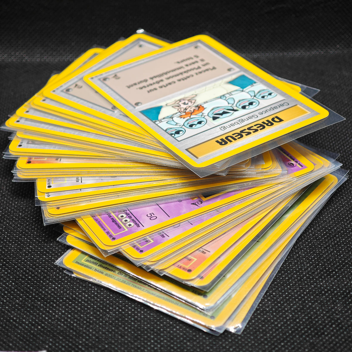 Gros lot de 43 cartes co/unco Ploukémon set de base ed 2