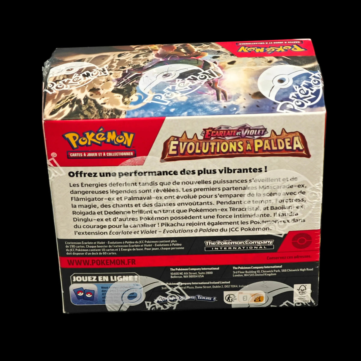 Display Pokémon EV02 Evolutions à Paldea FR