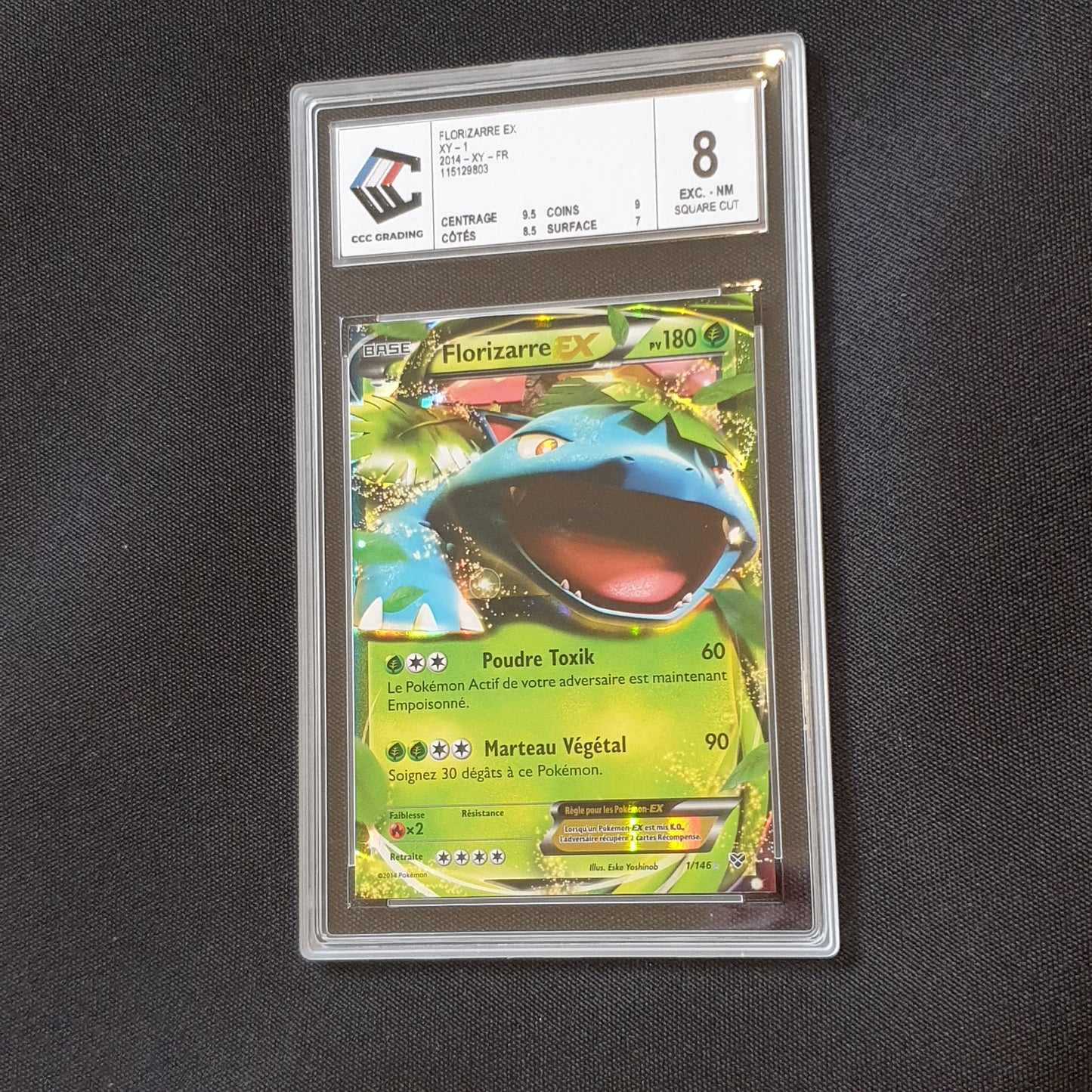 Florizarre EX XY 2014 SQUARE CUT CCC8