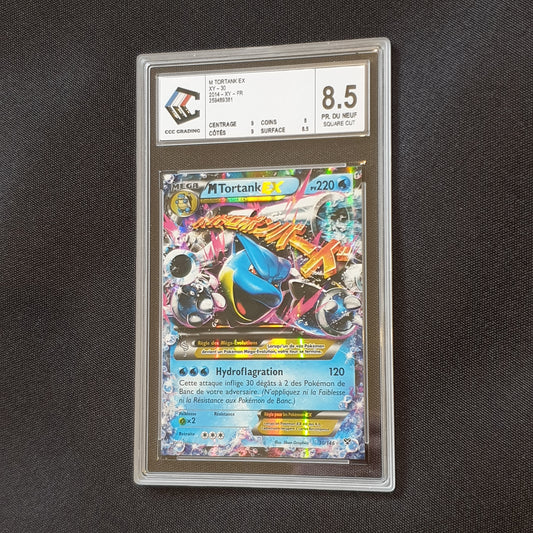 Mega Tortank EX XY 2014 SQUARE CUT CCC8,5