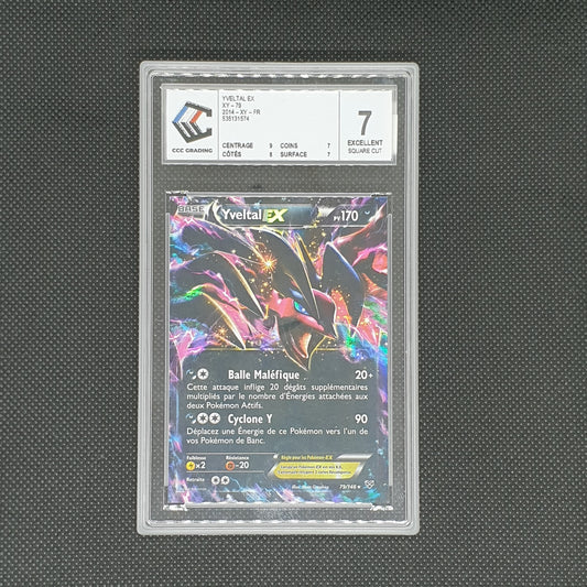 Yvetal Ex XY 2014 SQUARE CUT CCC7