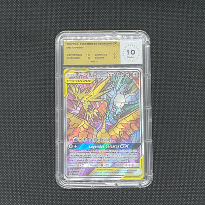 Sulfura Electhor et Artikodin Promo SM210 Gradée MTG 10 Gold label