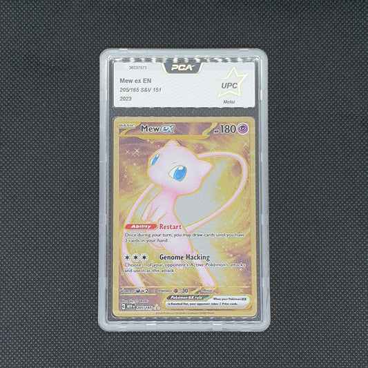 Mew ex metal UPC 205/165 PCA UPC metal