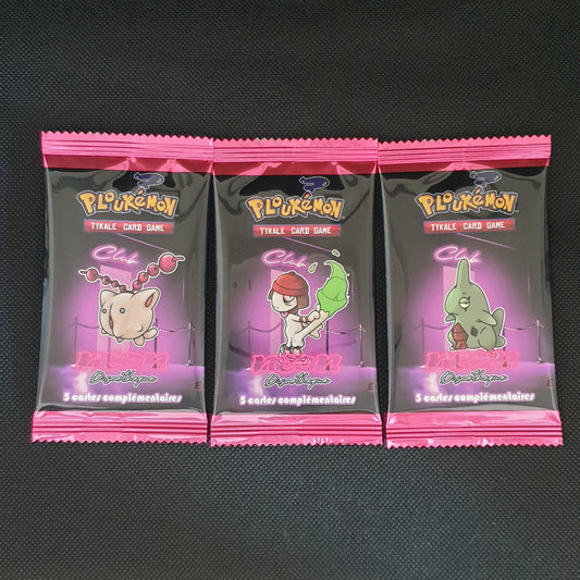 Artset de 3 boosters légers Néon Discotheque
