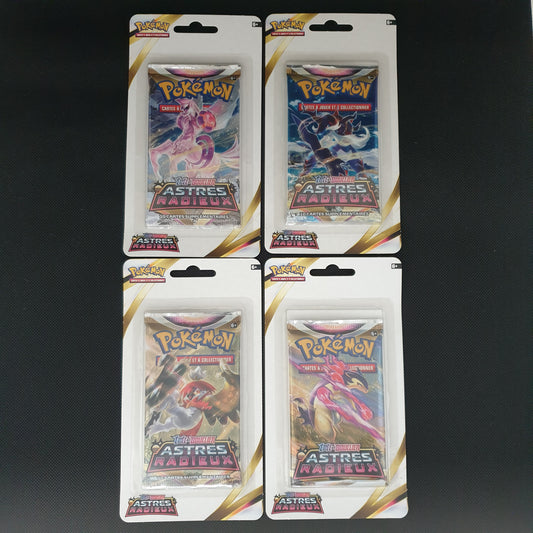 Artset de 4 blisters Astres radieux
