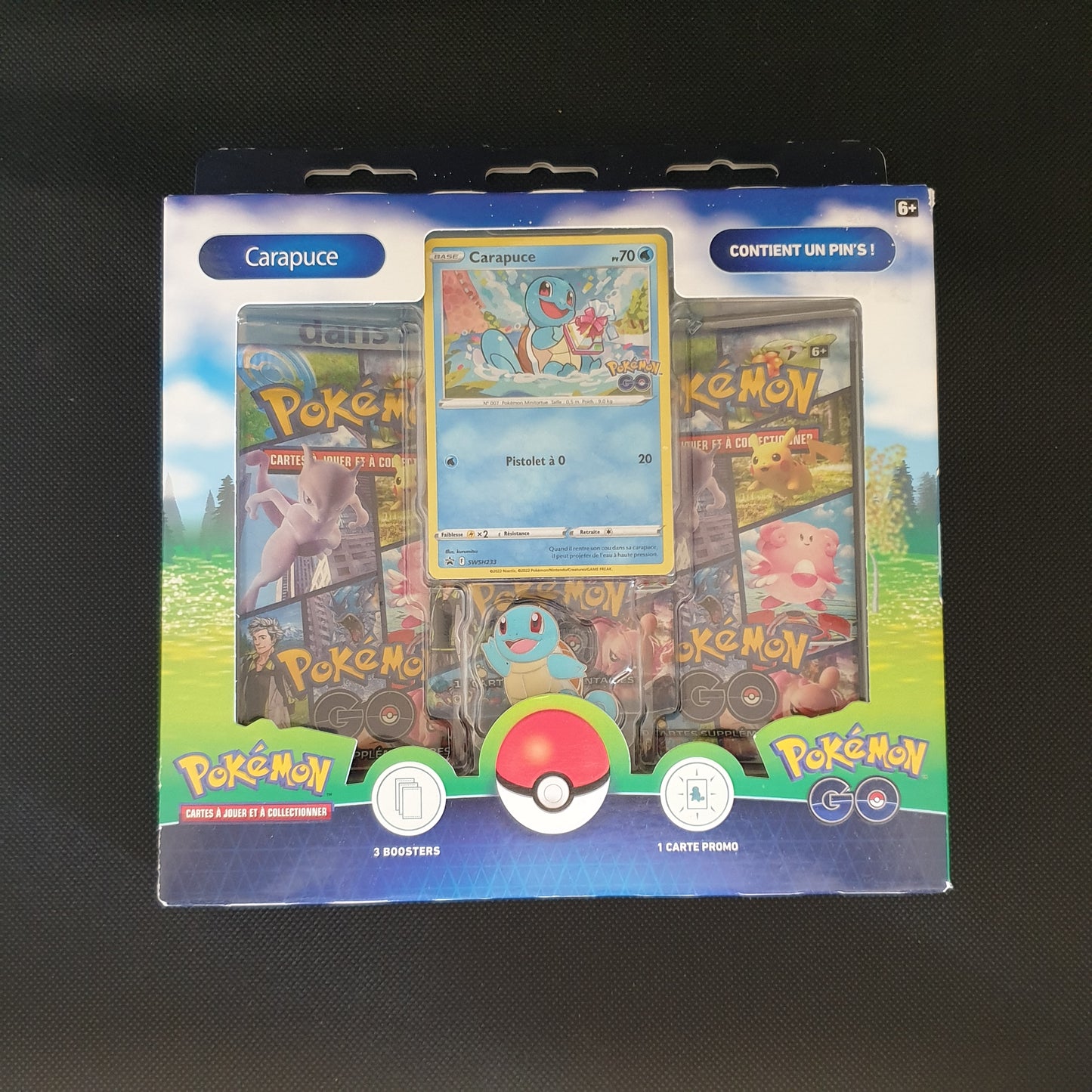 Coffret pokémon go carapuce