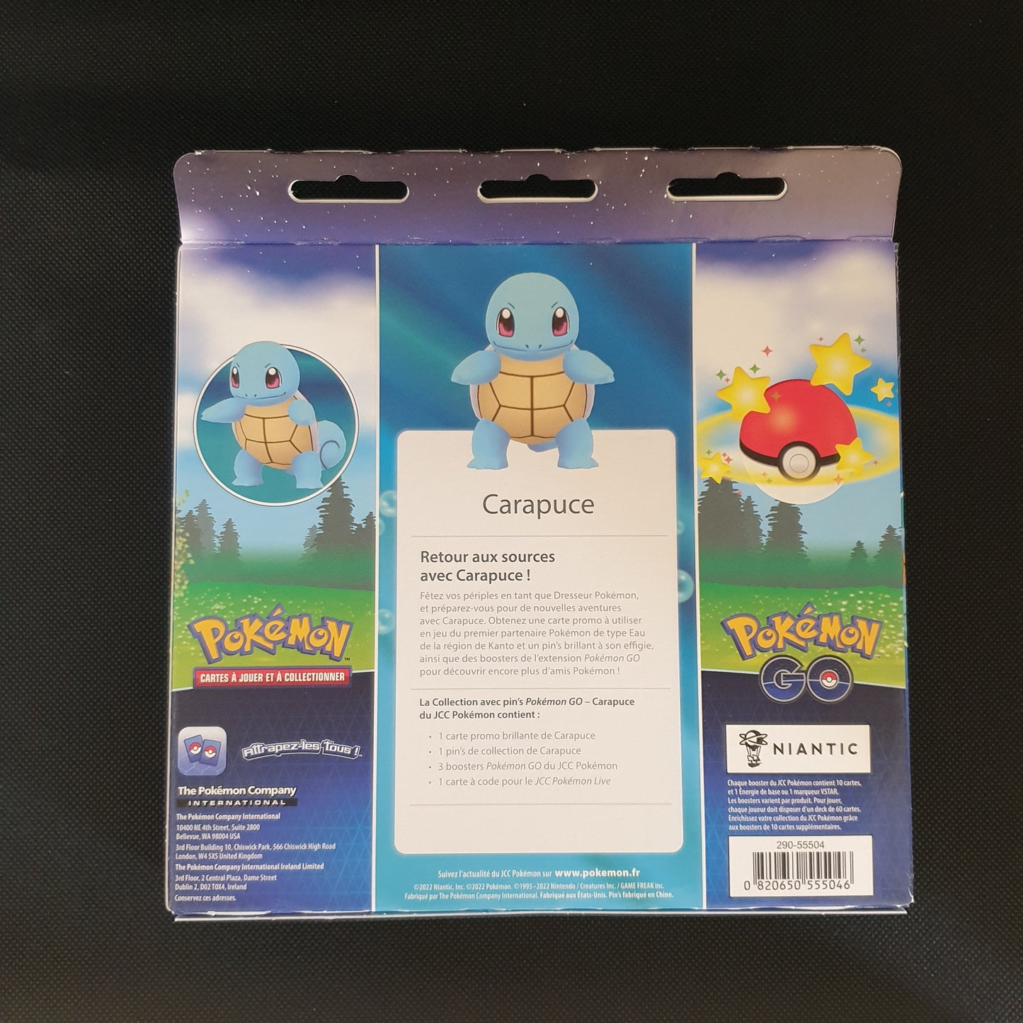 Coffret pokémon go carapuce