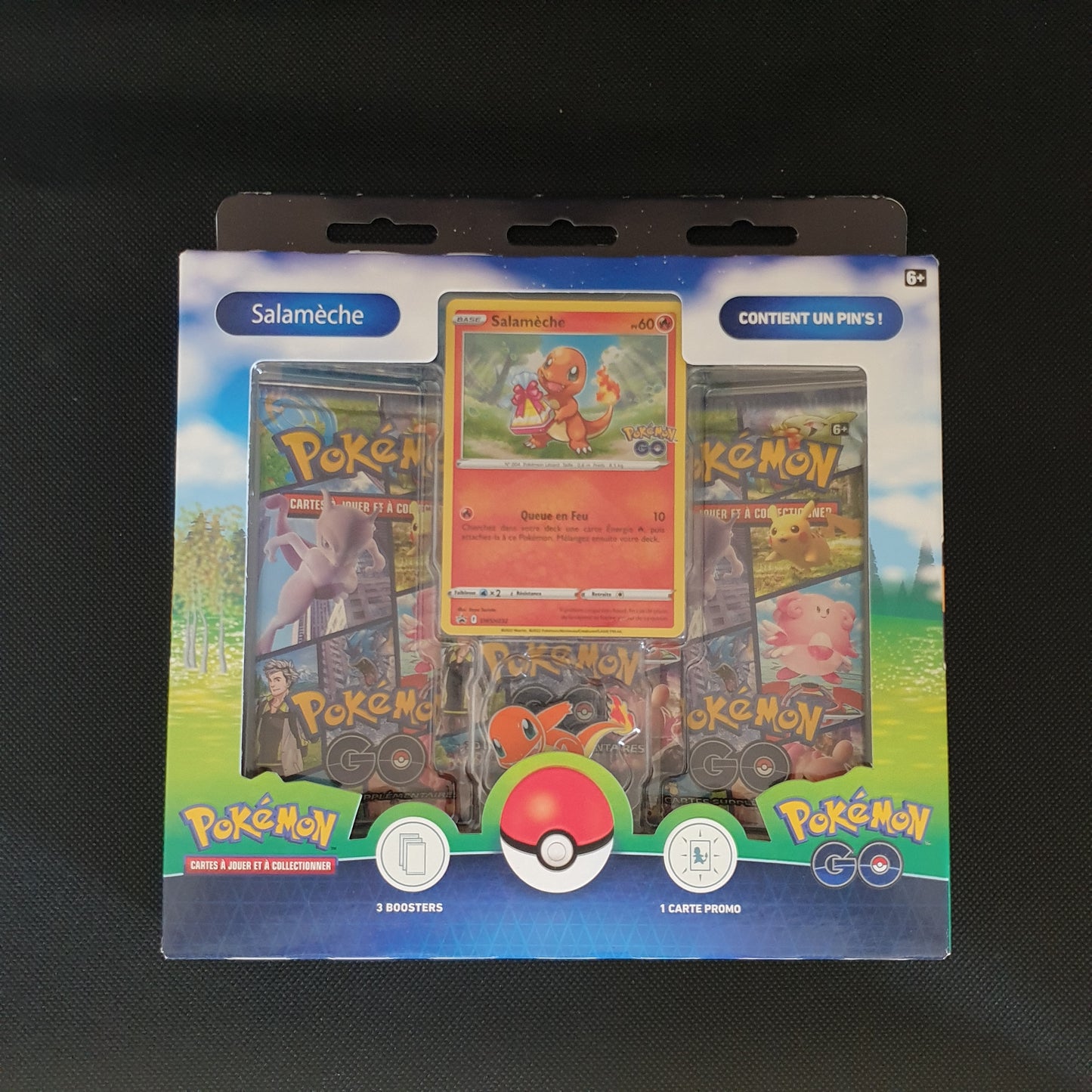 Coffret pokémon go salameche