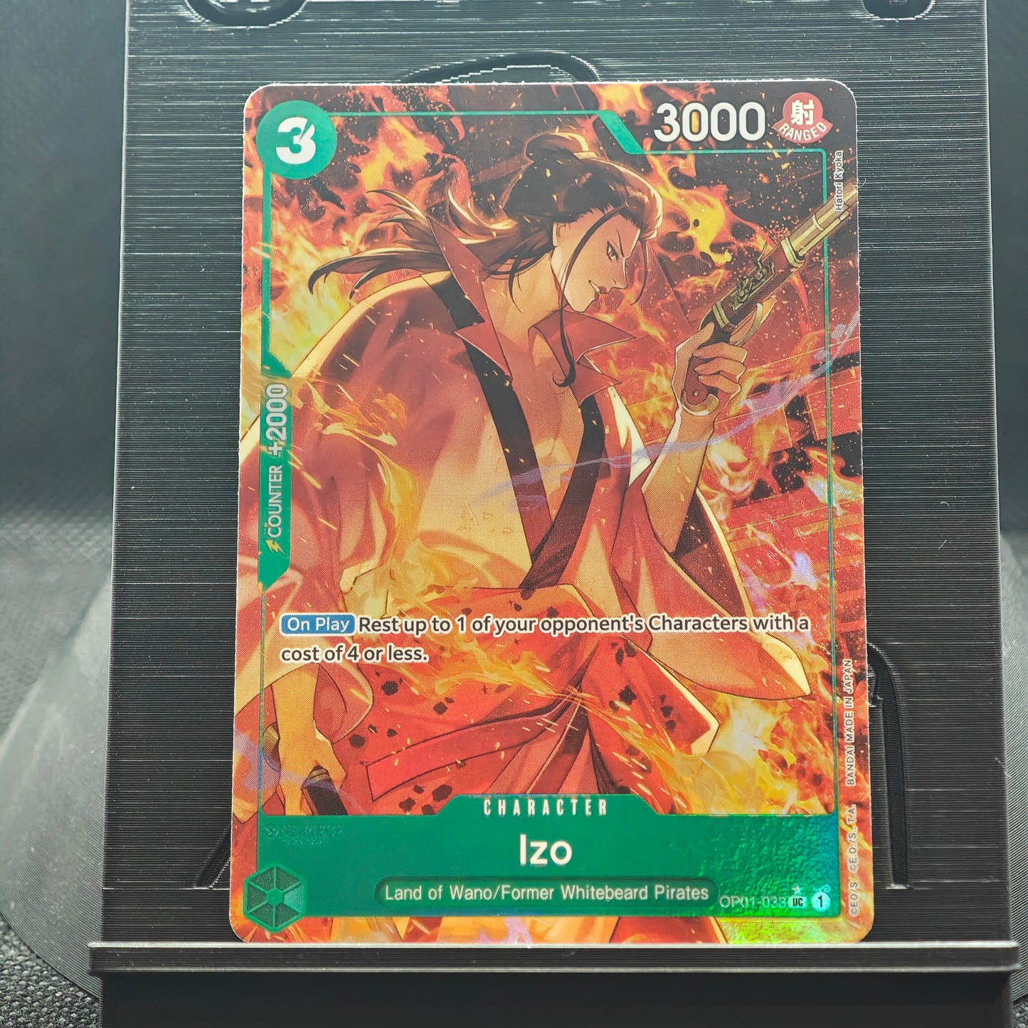 Izo OP01-033 ENG (PRB01 Alternative Art)