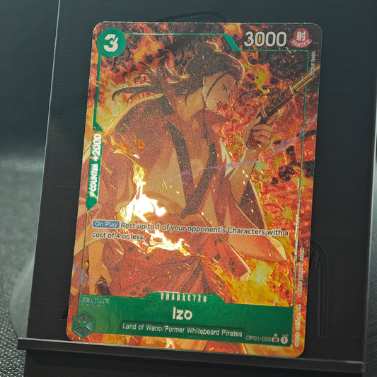 Izo OP01-033 ENG (PRB01 Alternative Art)