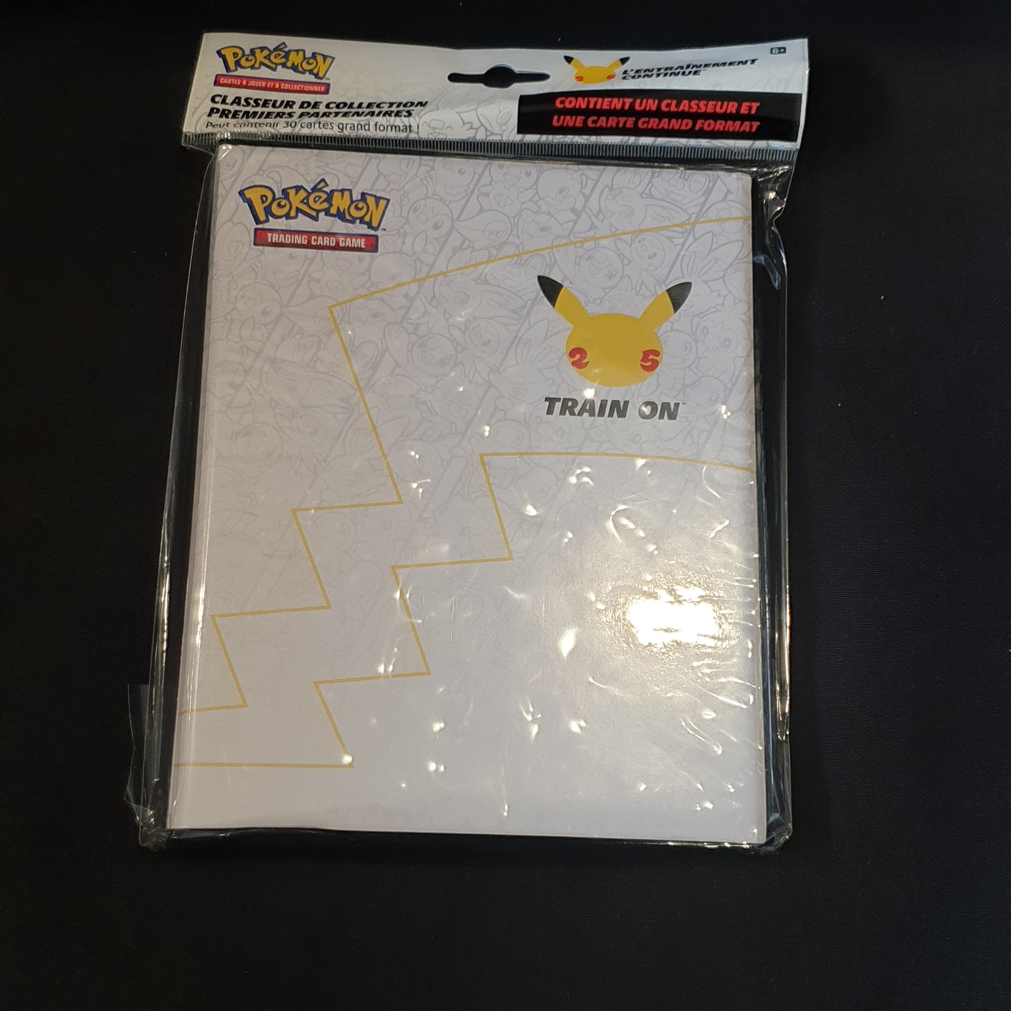Classeur Jumbos Portfolio 25 ans Pikachu JUMBO