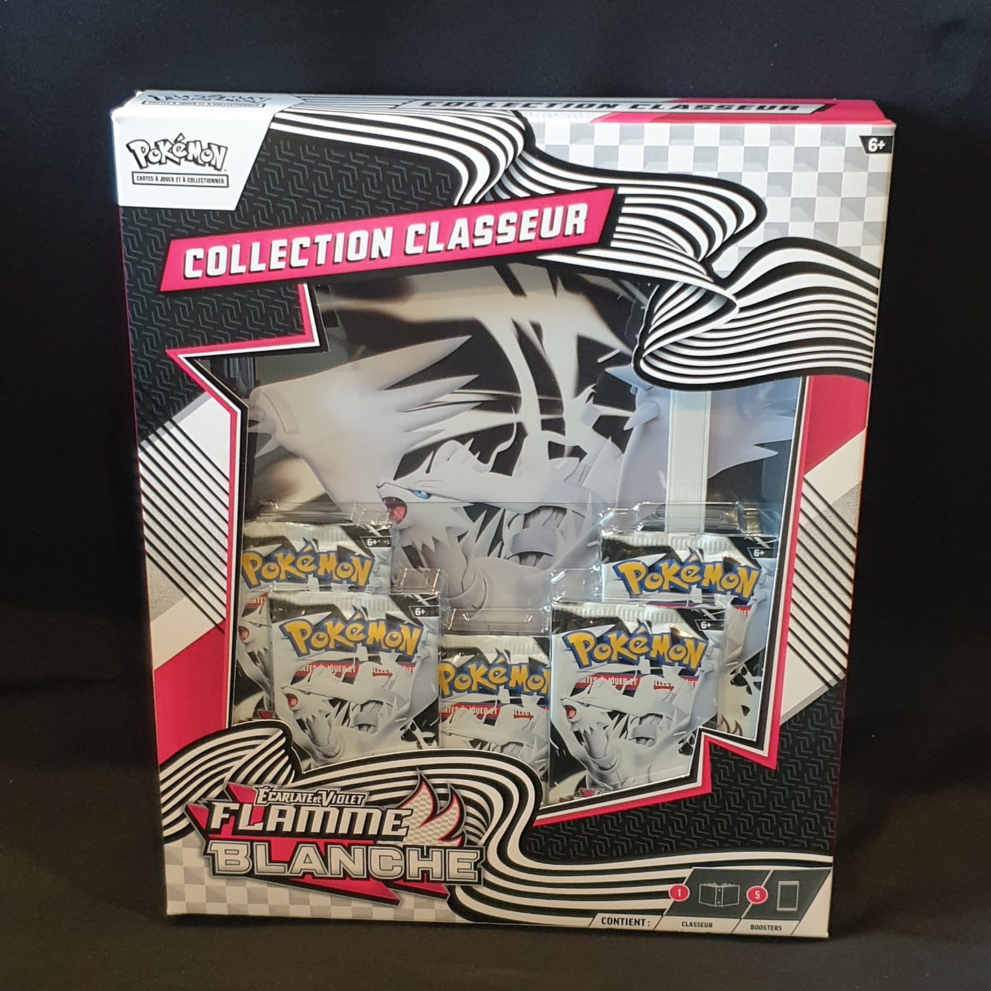 Coffret Classeur EV10,5 flamme blanche