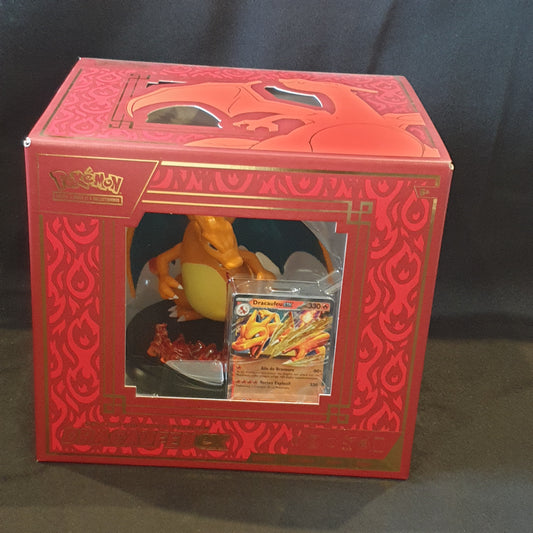 Coffret figurine premium  dracaufeu