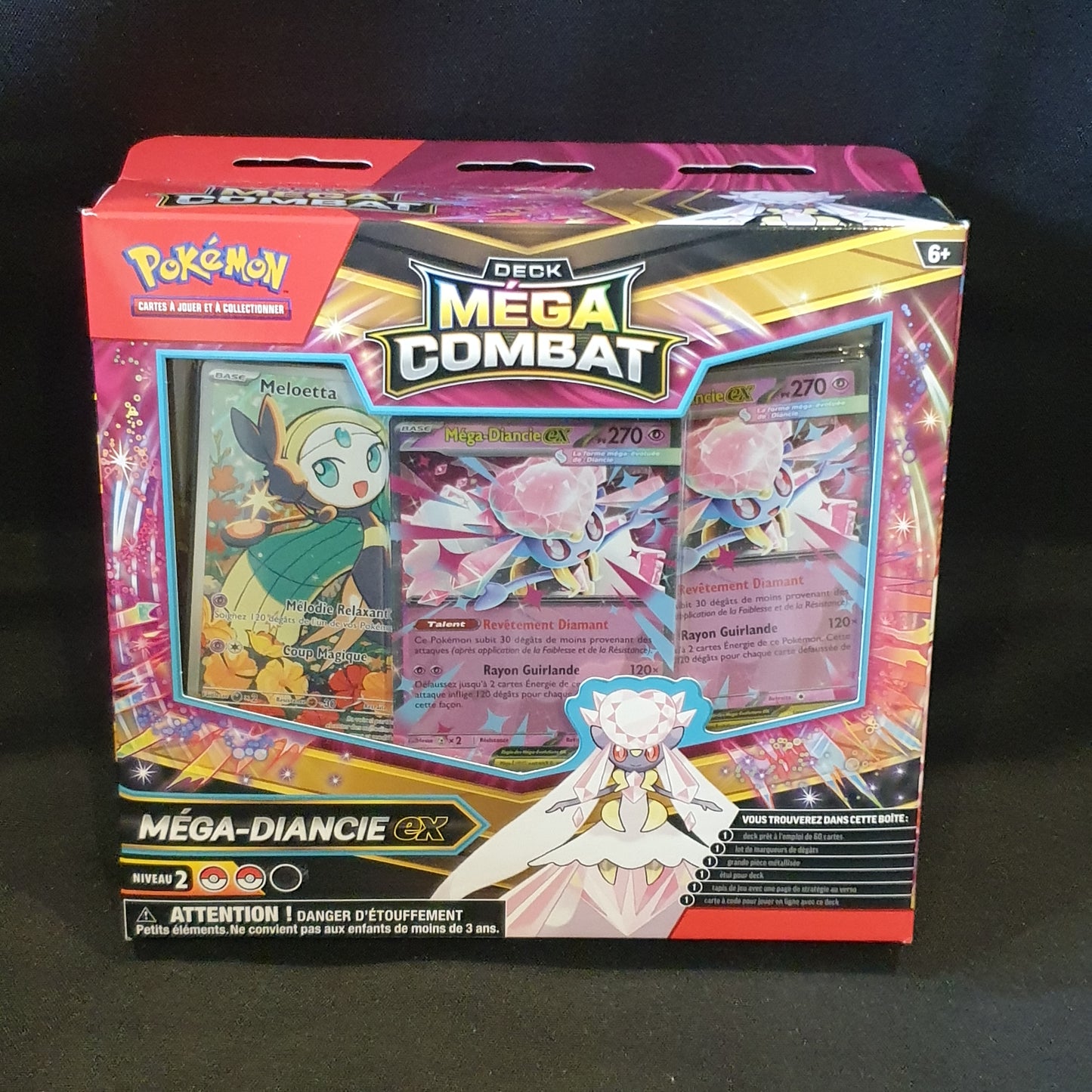 Deck mega combat Mega Diancie EX