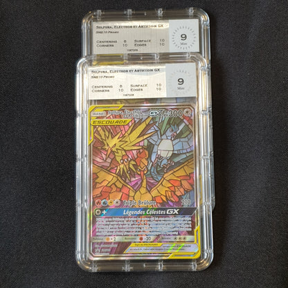 Sulfura Electhor et Artikodin Promo SM210 Gradée MTG 9