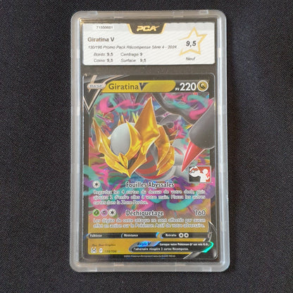 Giratina V Stamp ligue FR 130/196 2022