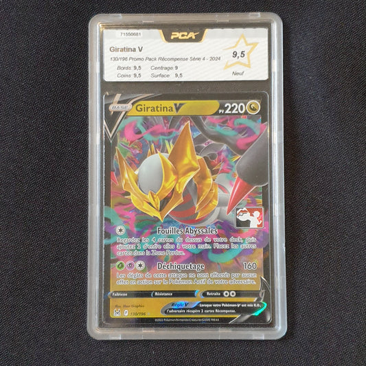 Giratina V Stamp ligue FR 130/196 2022