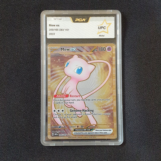 Mew ex metal UPC 205/165 PCA 2023