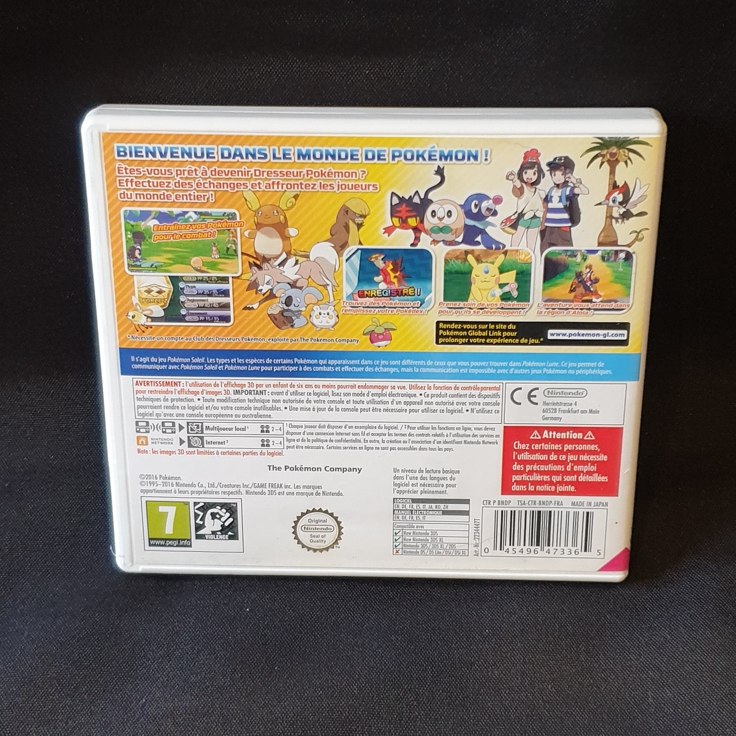 Jeu Nitendo DS Soleil [Occasion]