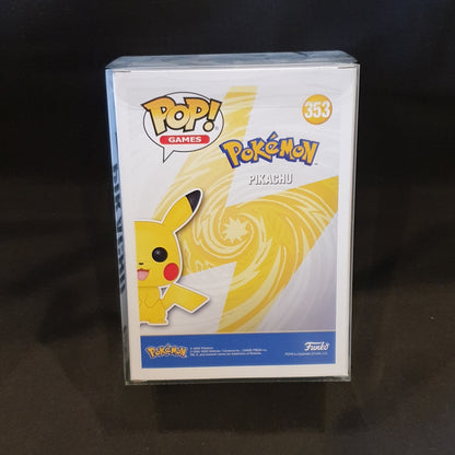 Pop Pikachu 353 flocked Micromania exclu