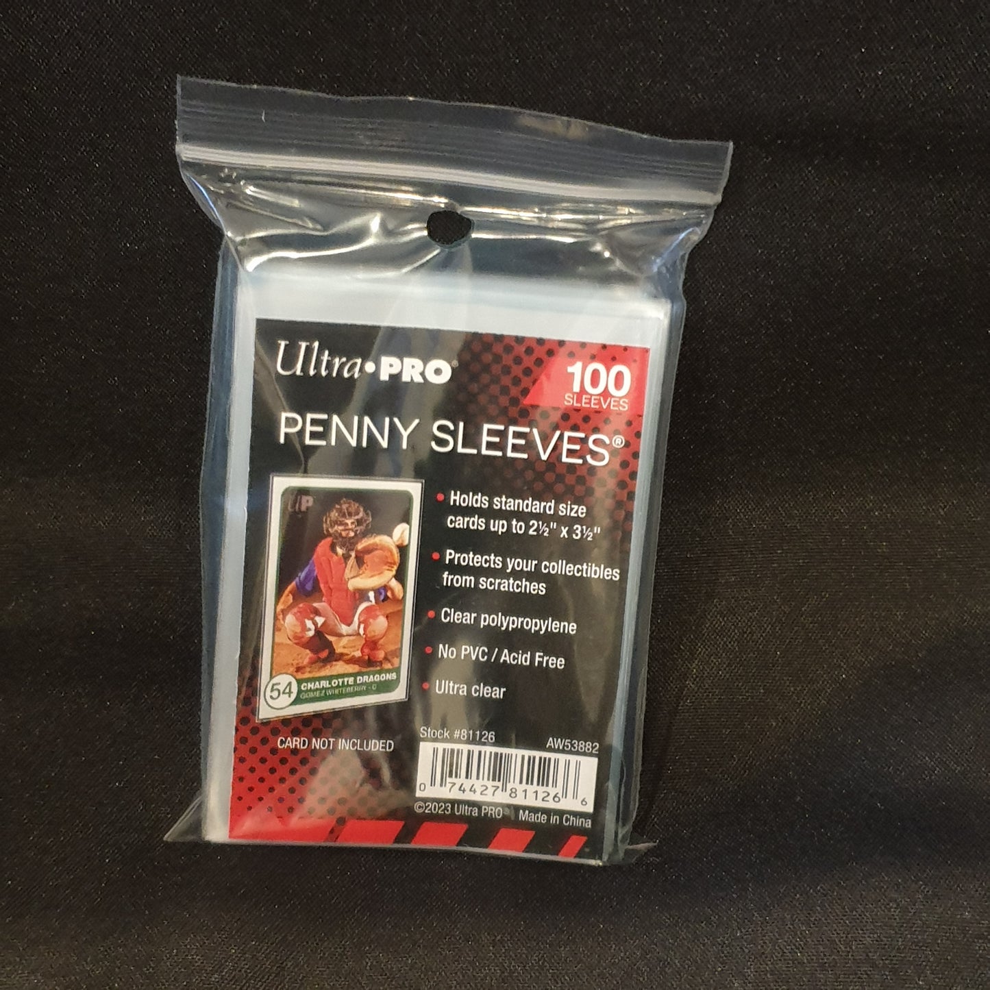 Paquet de 100 sleeves ultra pro