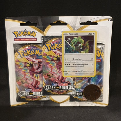 Tripack Clash des rebelles Rayquaza