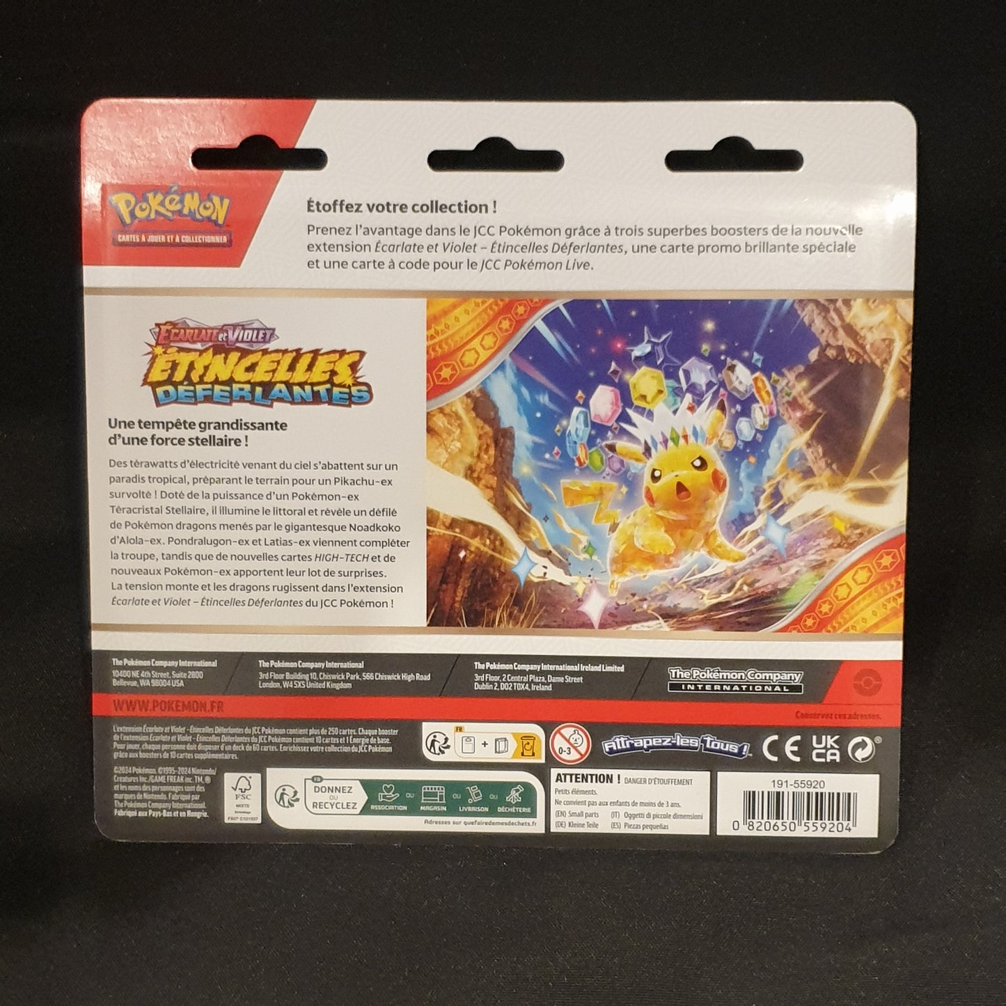 Tripack Etincelles Deferlantes Electhor
