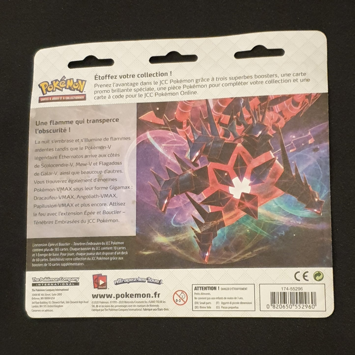 Tripack ténèbres embrasées triple illus dracaufeu