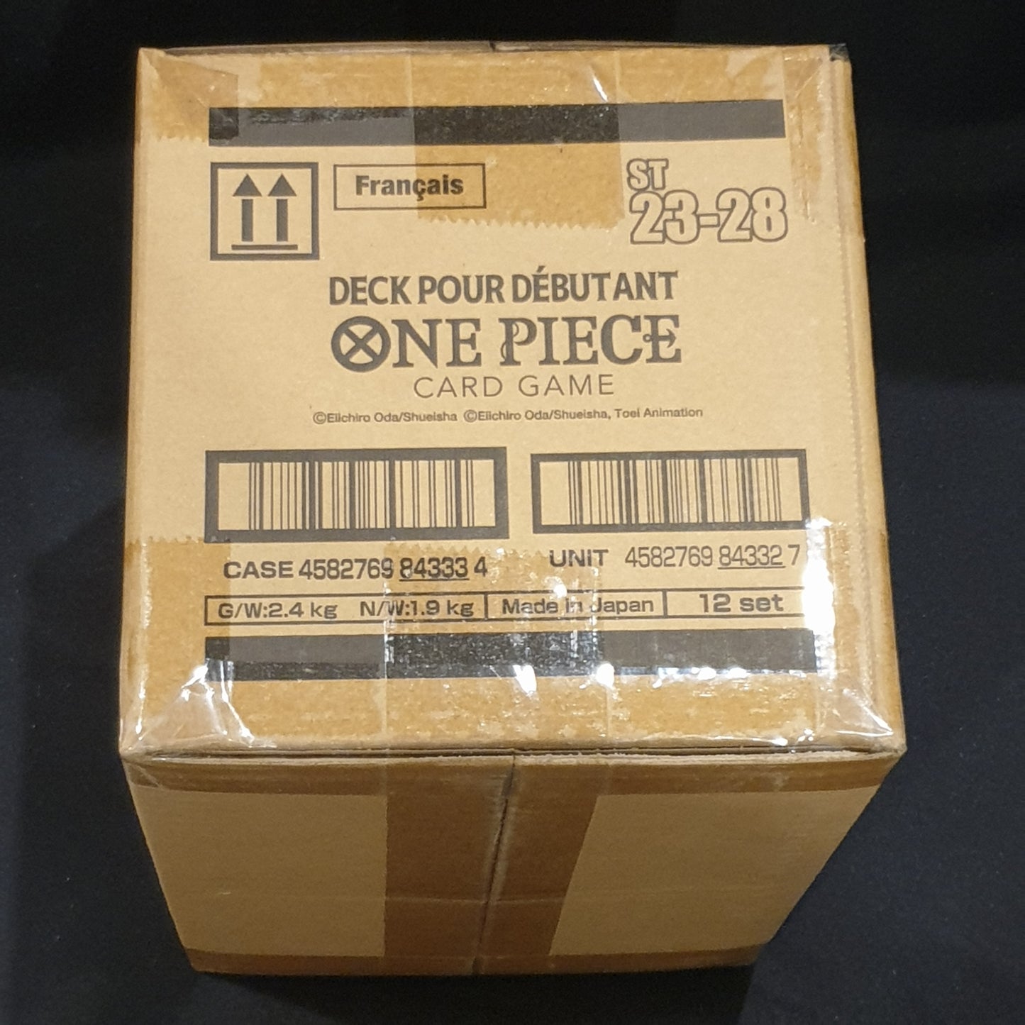 Case de 6 beginners deck ST 23 à ST28 FR
