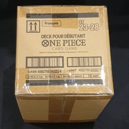 Case de 6 beginners deck ST 23 à ST28 FR