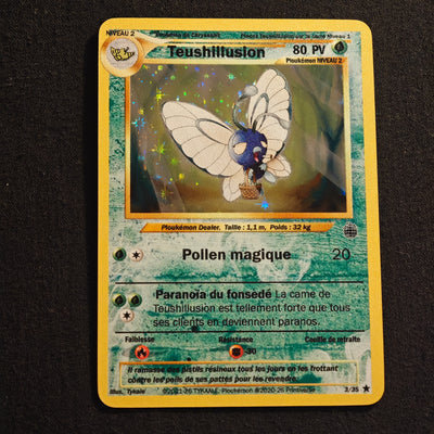 Carte holographique Ploukémon Teushilusion 3/35 rare