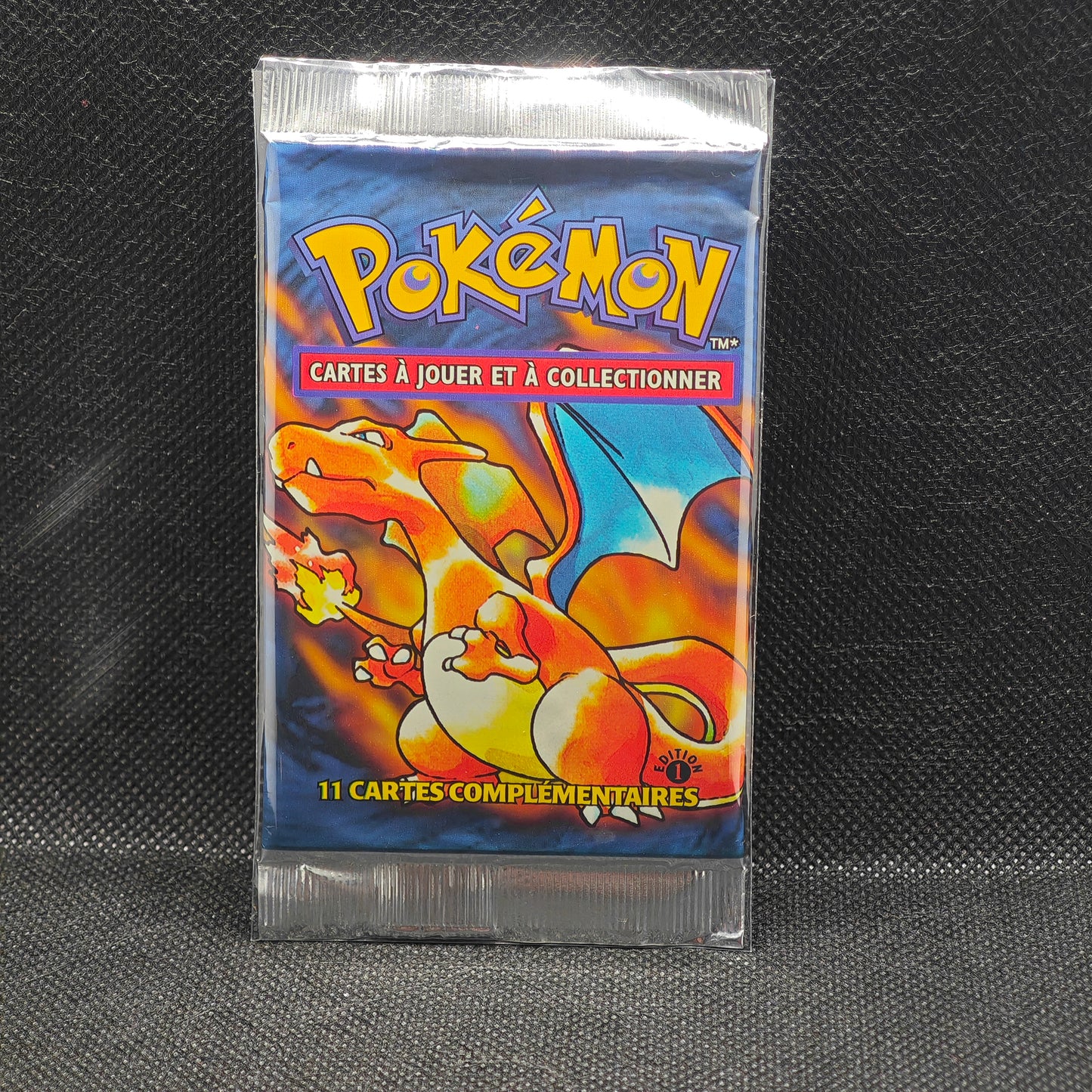 Booster Pokémon Set De Base ed1 20.61g Illustration Dracaufeu