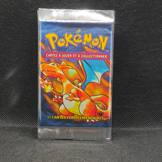 Booster Pokémon Set De Base ed1 20.61g Illustration Dracaufeu
