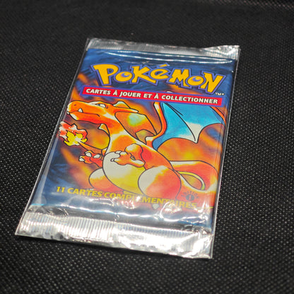 Booster Pokémon Set De Base ed1 20.61g Illustration Dracaufeu