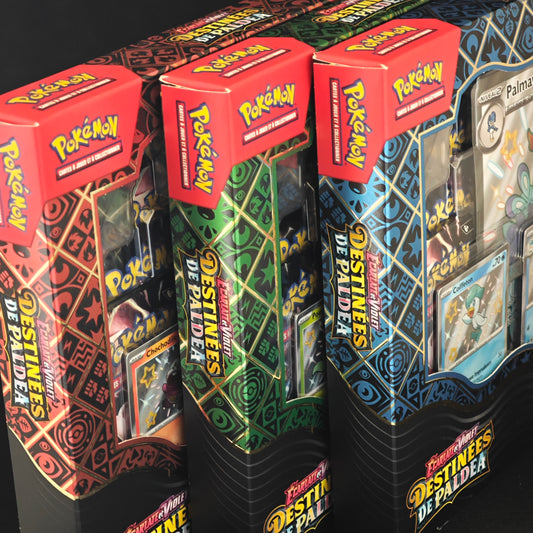 Pack promo Artset de 3 Coffrets EV04,5 Destinées de Paldea
