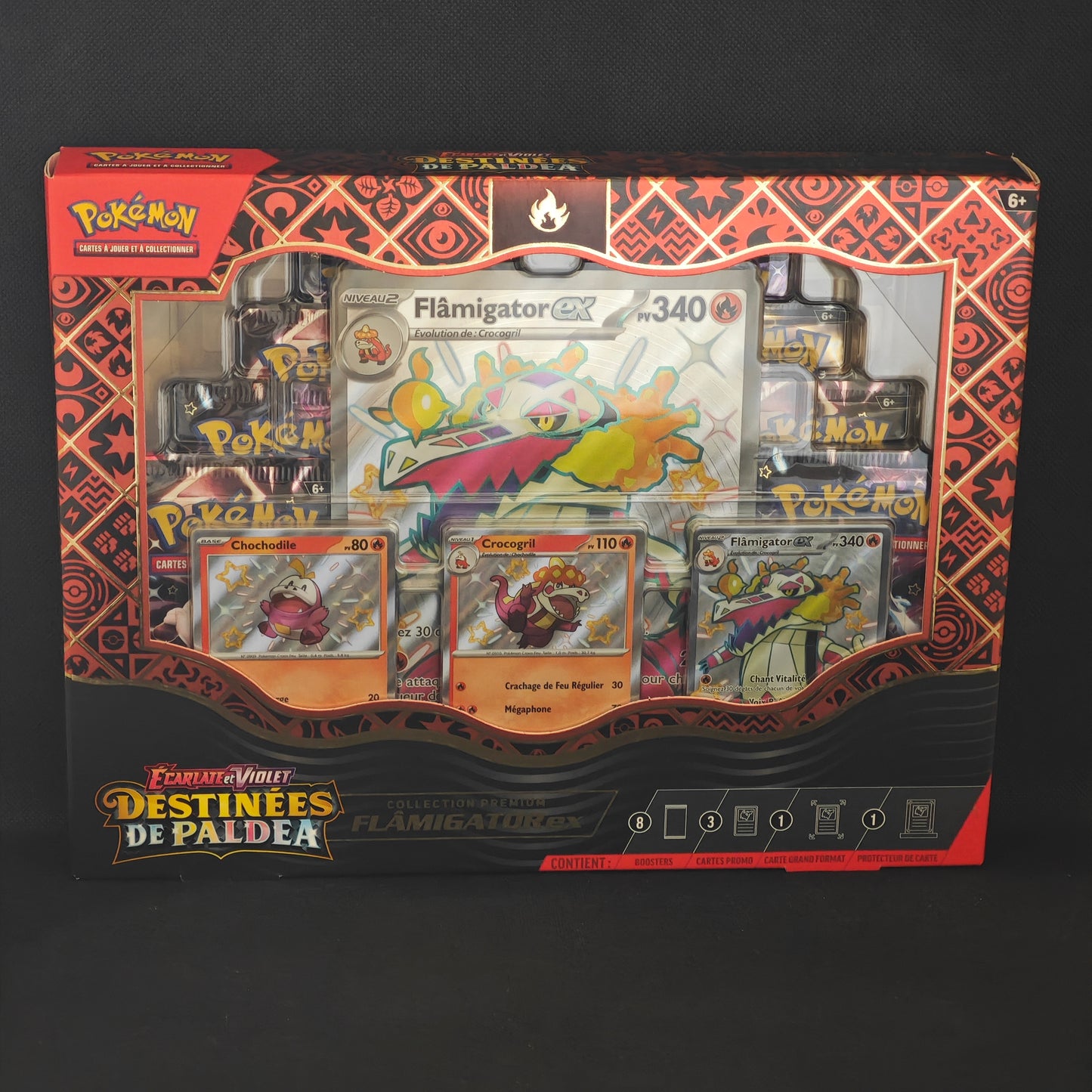 Pack promo Artset de 3 Coffrets EV04,5 Destinées de Paldea