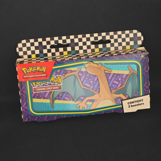 Trousse tin dracaufeu 2 boosters