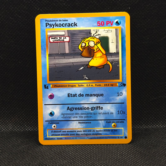 Carte Ploukémon Psykocrack 6/30