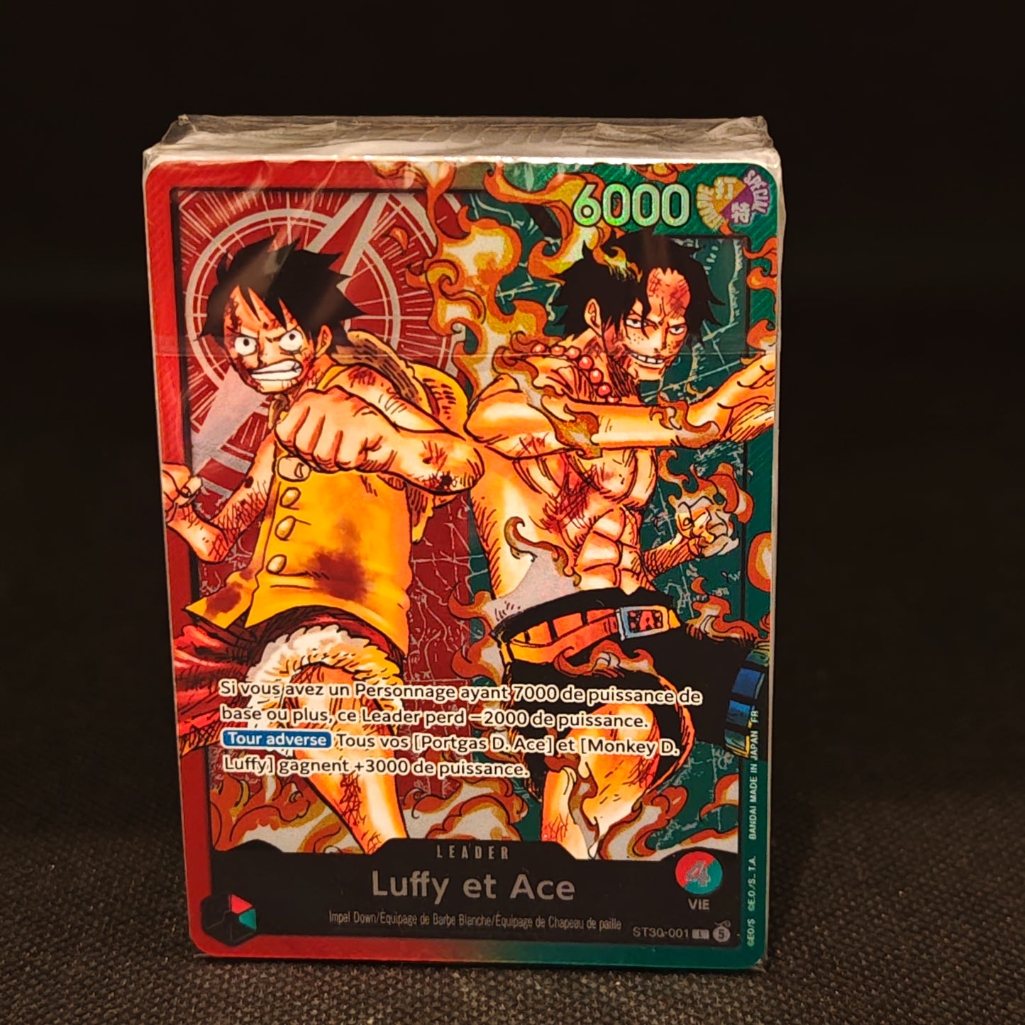 Deck Luffy et Ace OP16 FR sous blister