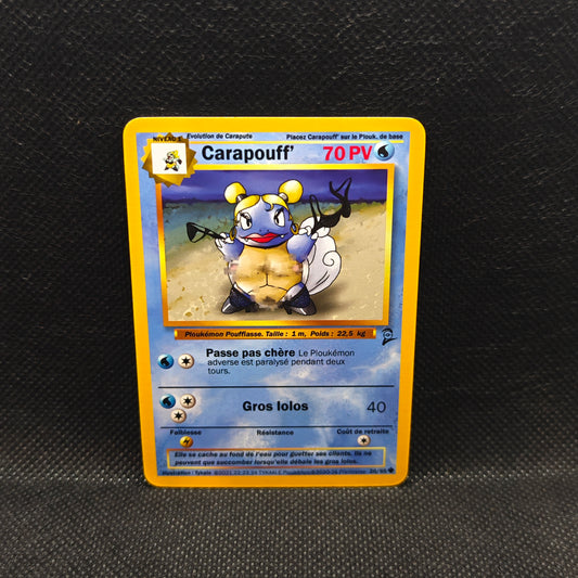 Carte Ploukémon Carapouff' 20/65