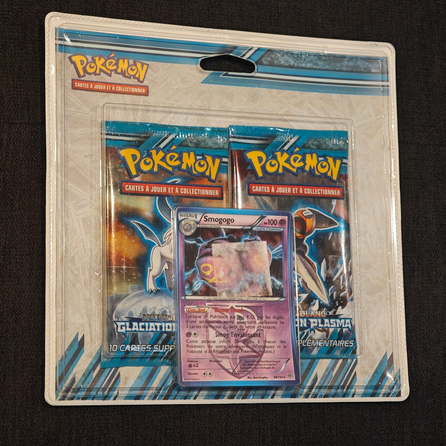 Duopack  Noir & Blanc Glaciation Plasma FR Vintage