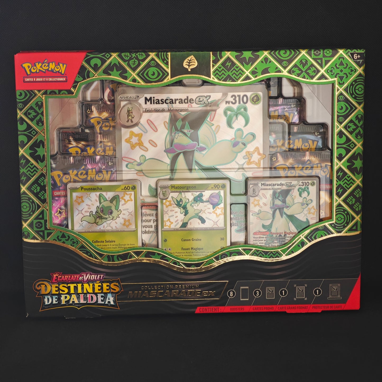 Pack promo Artset de 3 Coffrets EV04,5 Destinées de Paldea