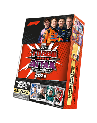 Mega Tin Topps F1 Turbo attax 26/27