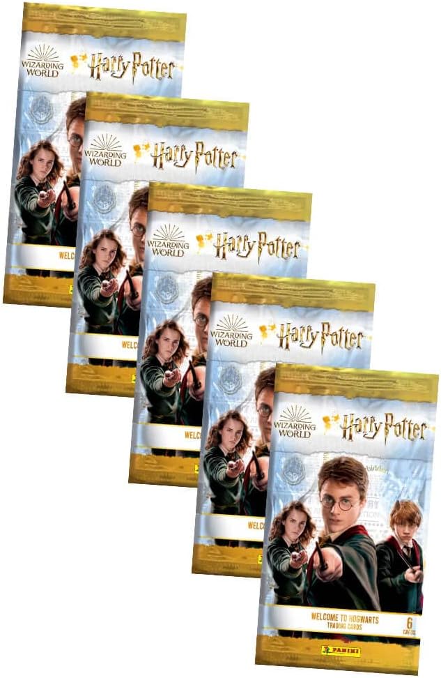 Booster Harry Potter Panini Welcome to Hogwarts 6 cards blanc